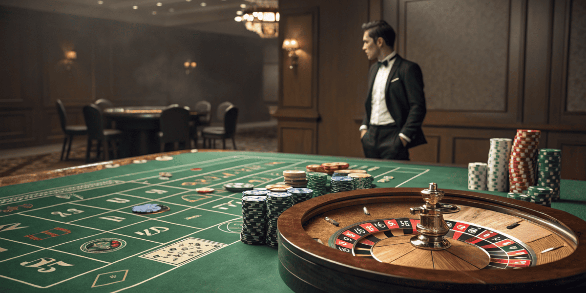 Games with croupier in online casinos